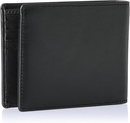 Cerruti 1881 Men's Wallet - CEPU05431M - MAT Black 100% Calf Leather