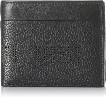 Cerruti 1881 Julian Wallet CEPU05544M Black Calf Leather 11x9 cm