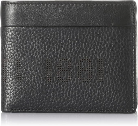 Cerruti 1881 Julian Wallet CEPU05544M Black Calf Leather 11x9 cm
