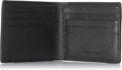 Cerruti 1881 Julian Wallet CEPU05544M Black Calf Leather 11x9 cm