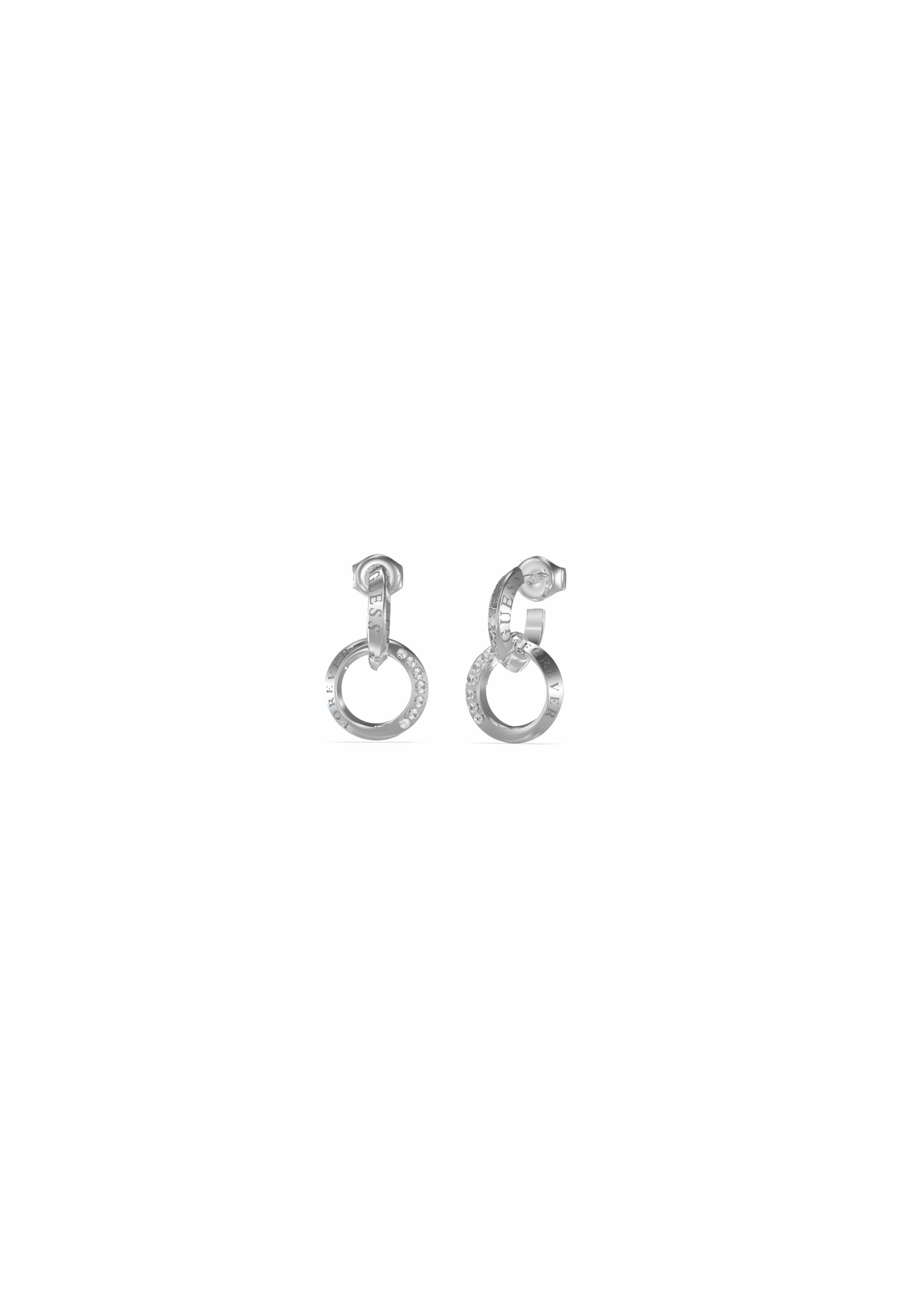 Guess Jewelry - JUBE02186JWRHT/U Earrings Steel silver For Ladies