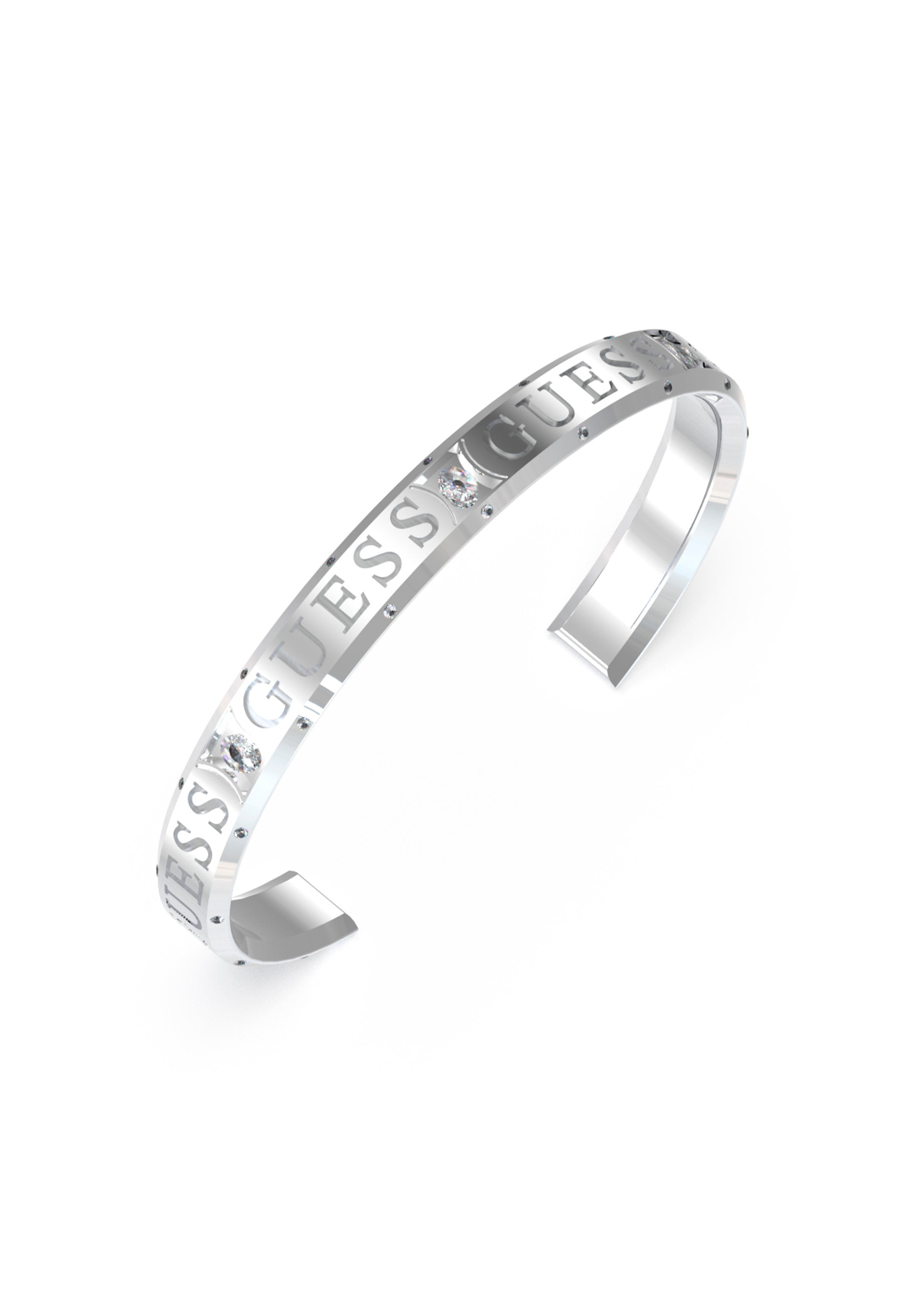 Guess Jewelry - JUBB03115JWRHL Ladies silver Bracelet