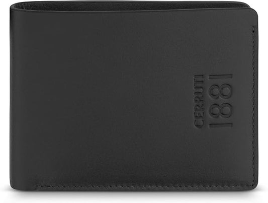 Cerruti 1881 CEPU05922M Men's Genuine Leather Wallet - Black