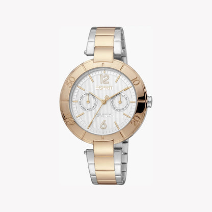 Esprit Women's Watch ES1L286M0095 - Silver Rose Gold