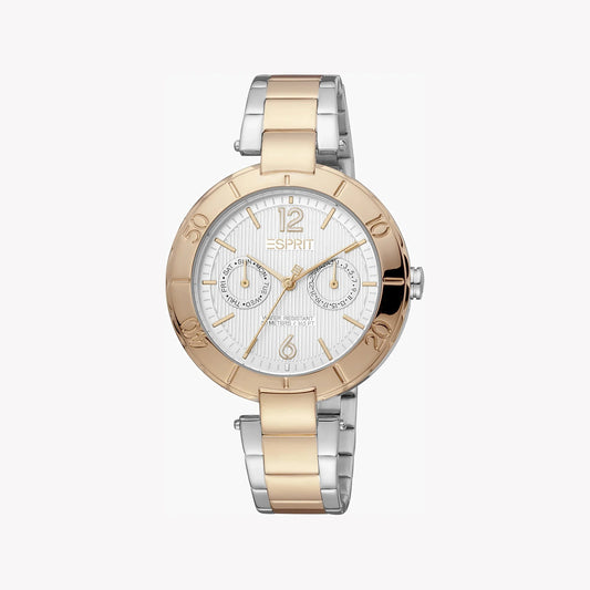 Esprit Women's Watch ES1L286M0095 - Silver Rose Gold