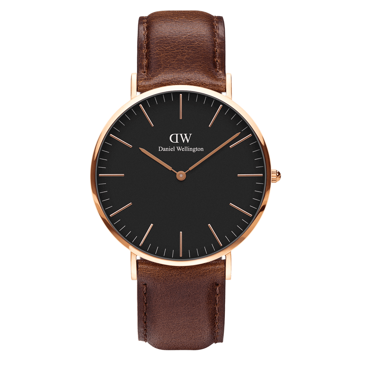 Classic Bristol Black Rose Gold - DW00100125