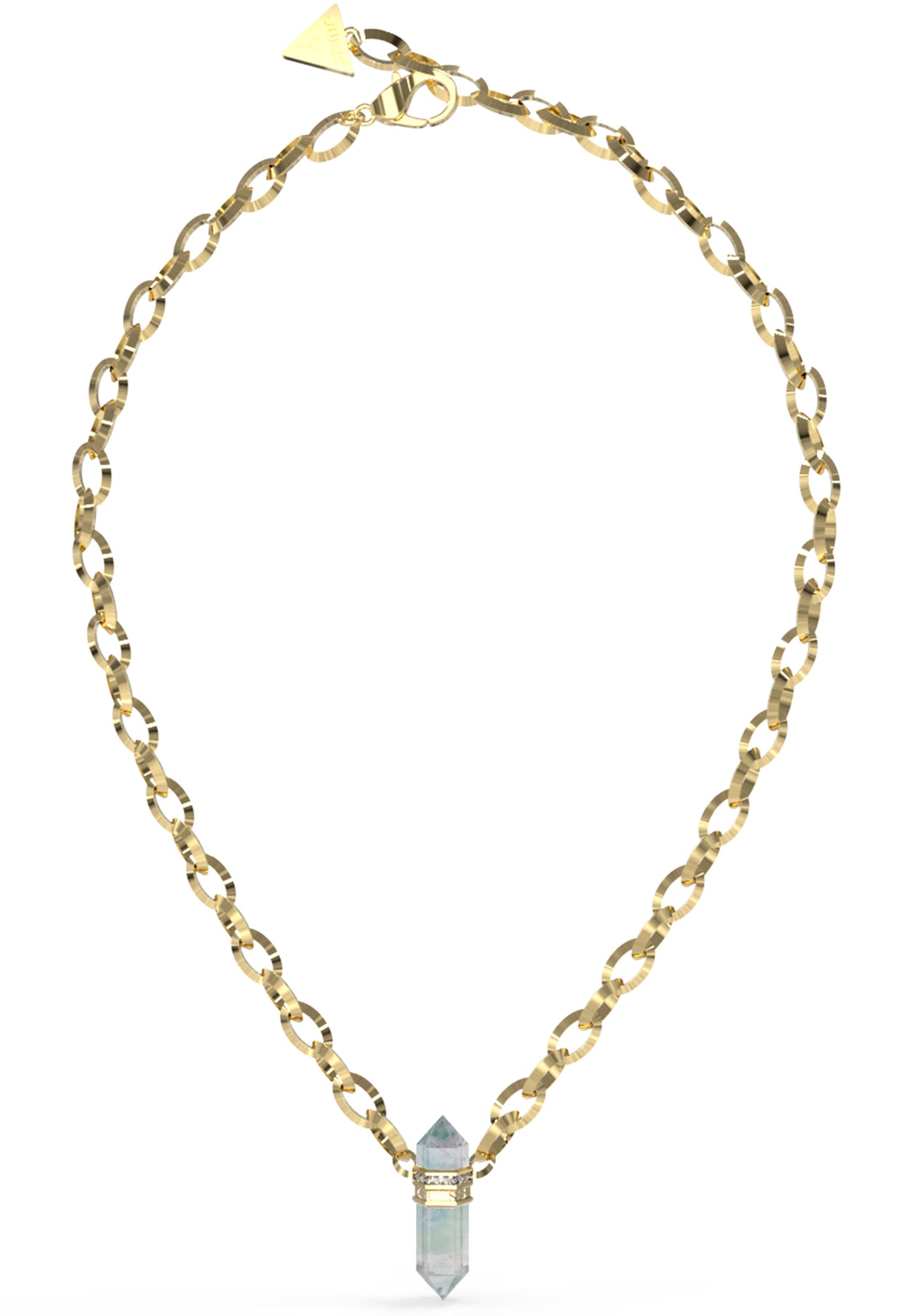 Guess Jewelry - JUBN03117JWYGFLT/U Ladies gold Necklace