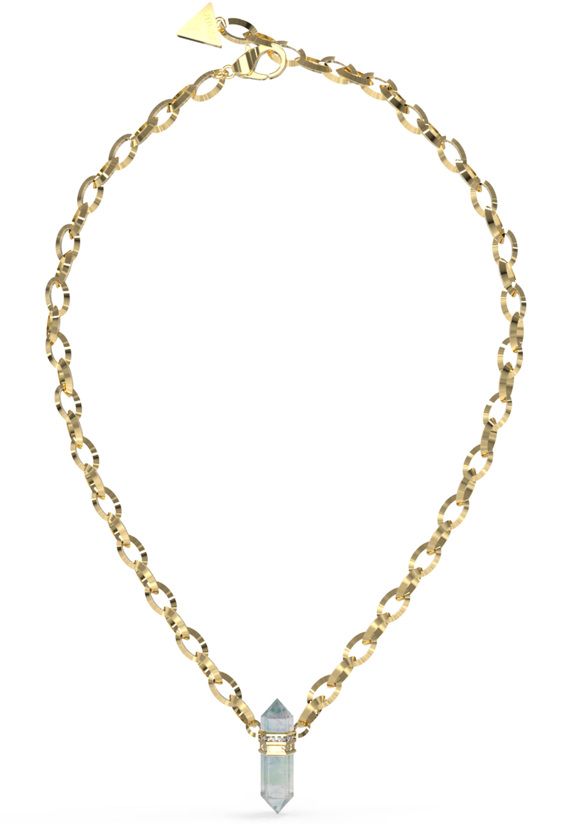 Guess Jewelry - JUBN03117JWYGFLT/U Ladies gold Necklace