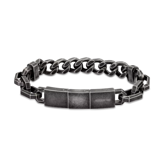 Cerruti 1881 CIAGB2208102 Gun Black Stainless Steel Magnetic Bracelet