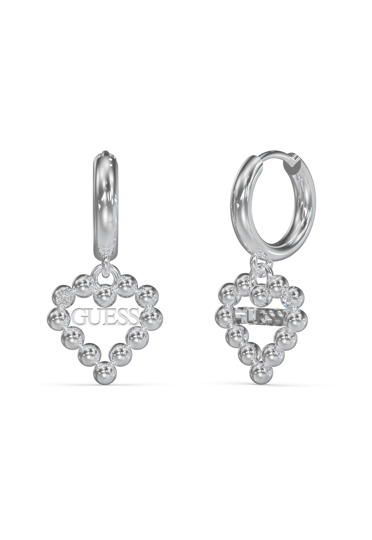 Guess Jewelry - JUBE03146JWRHT/U Ladies silver Earrings