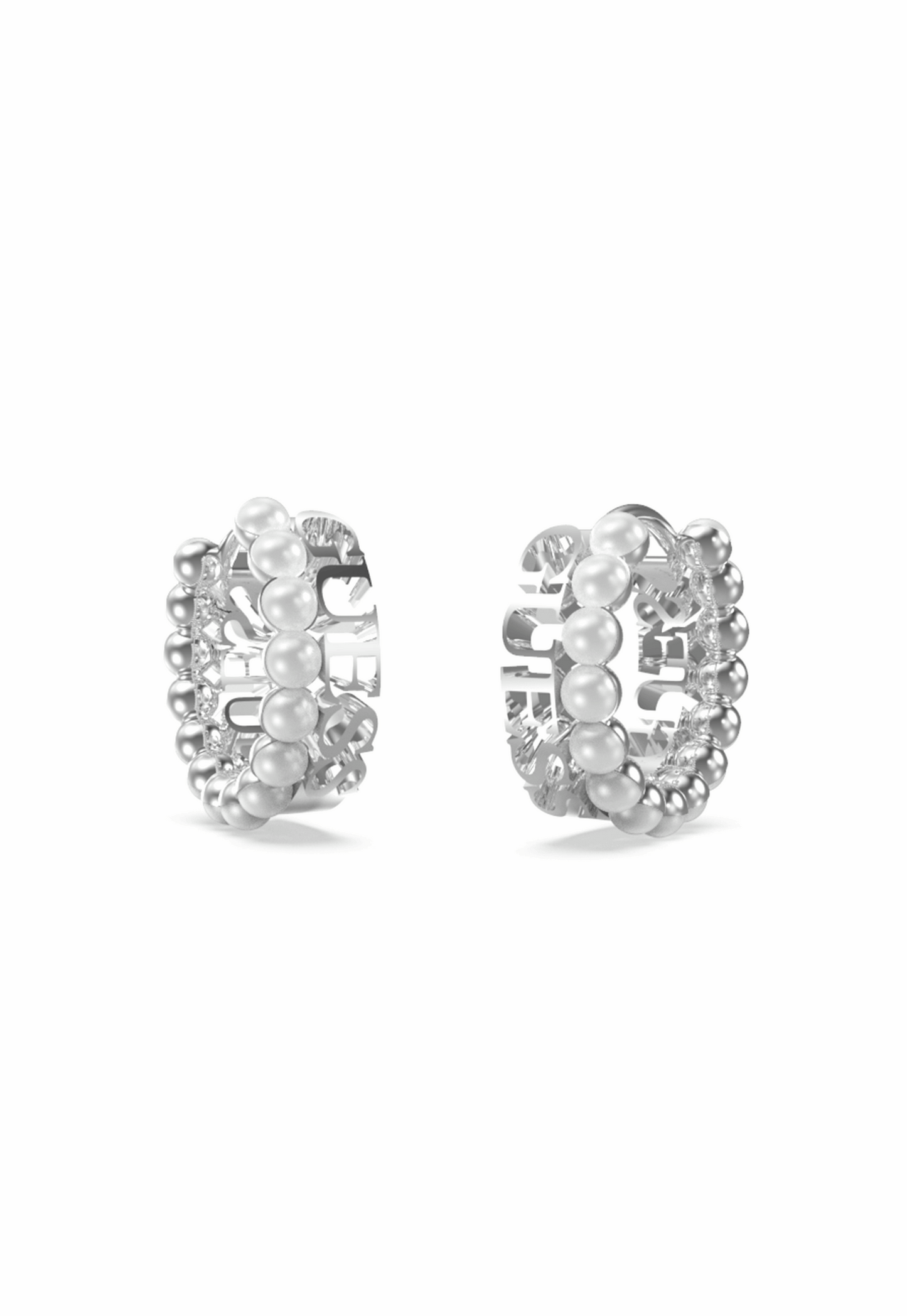 Guess Jewelry - JUBE02266JWRHT/U Earrings Steel silver For Ladies