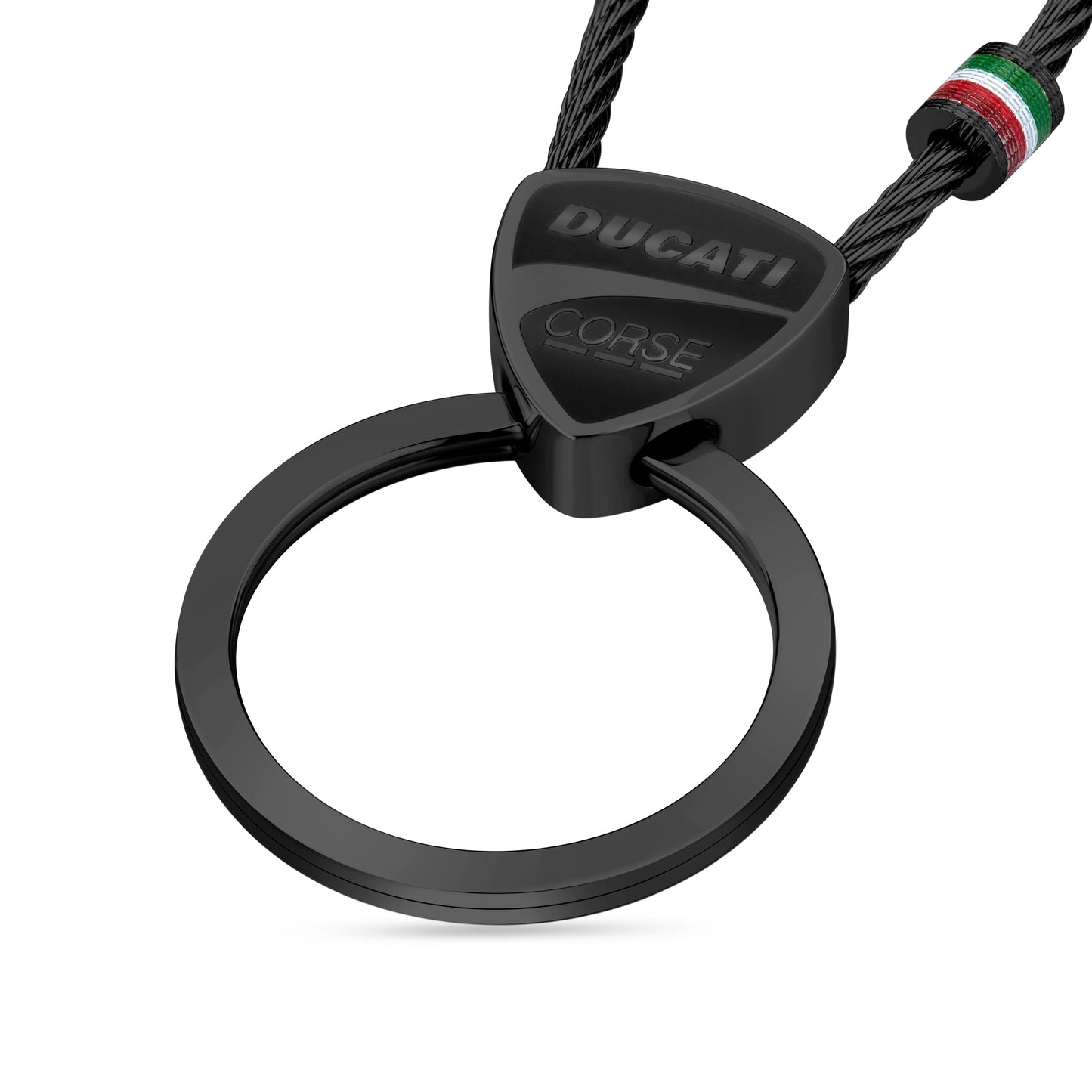 Ducati DTAGK2137503 Scudetto IP Black Keyring