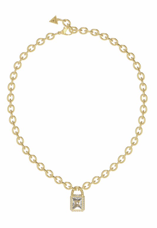 Guess Jewelry - JUBN02197JWYGT/U Necklace Steel gold For Ladies