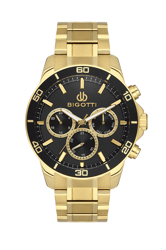 BIGOTTI MILANO Men's Gold Stainless Steel Watch - BG.1.10503-4