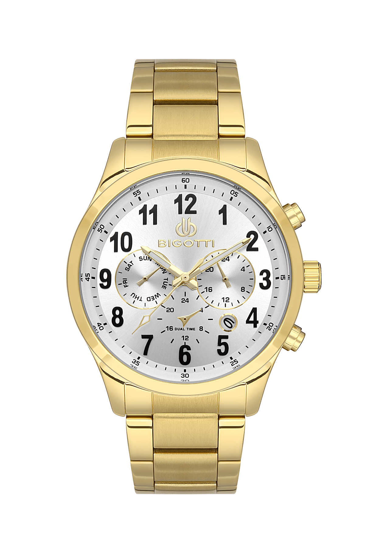 BIGOTTI MILANO Men's Gold Stainless Steel Watch - BG.1.10508-4