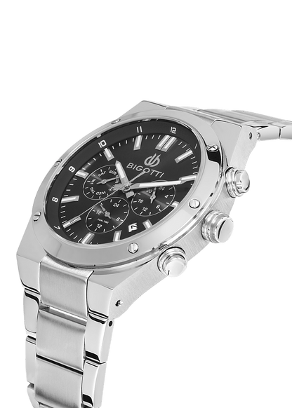 BIGOTTI MILANO Men's Silver Stainless Steel Watch - BG.1.10511-2