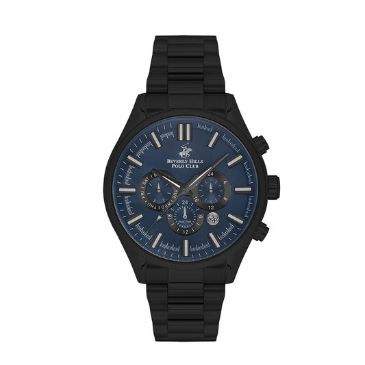 Beverly Hills Polo Club Men's Multi-Function Blue Dial Watch BP3395X.690