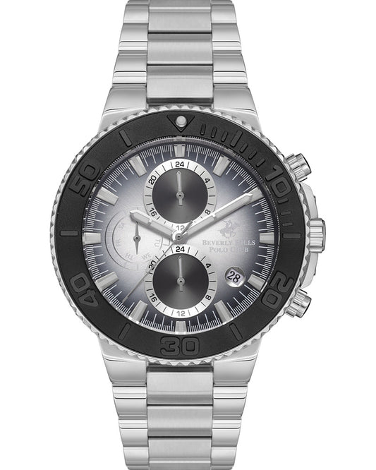 Beverly Hills Polo Club Men's Multi-Function Gray Dial Watch BP3540X.340