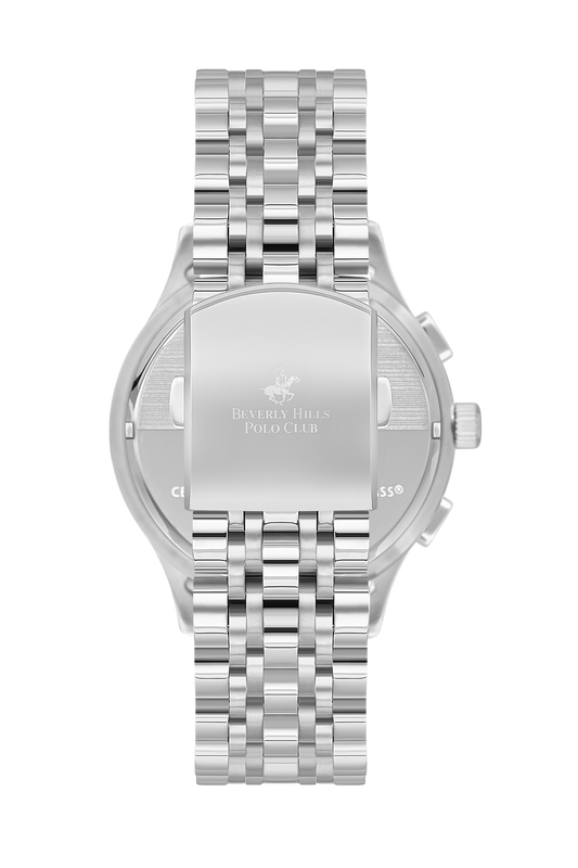 Beverly Hills Polo Club Men's Multi-Function White Dial Watch BP3556X.330 - Colin