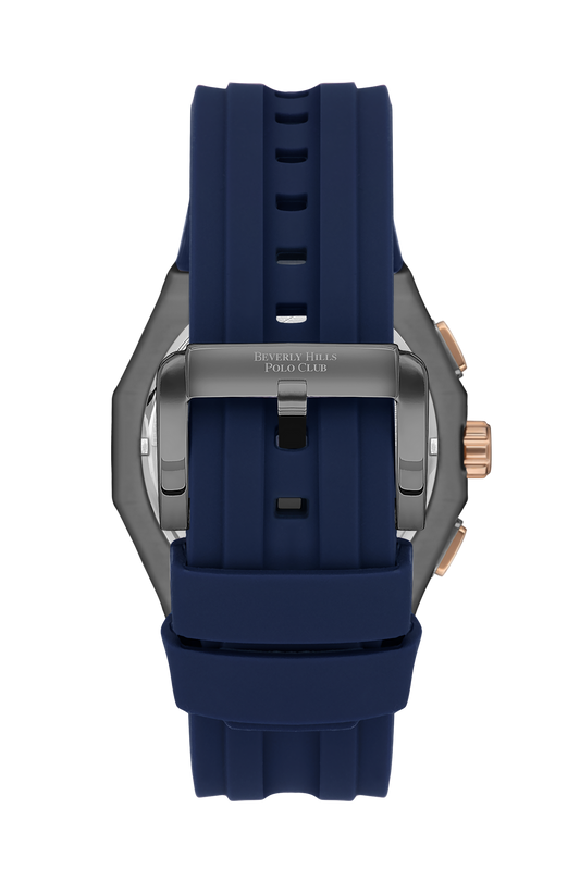Beverly Hills Polo Club Men's Multi-Function Blue Dial Watch BP3557X.899 - Bryan