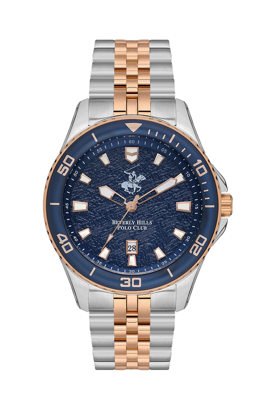 Beverly Hills Polo Club Men's Analog Blue Dial Watch BP3559X.590 - Marcus
