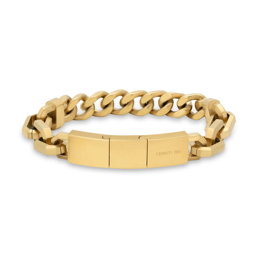 Cerruti 1881 CIAGB2208103 Gold Stainless Steel Magnetic Bracelet