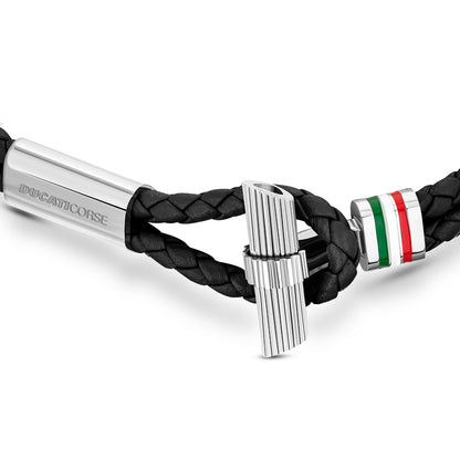 Ducati Scudetto Black Bracelet - DTAGB2136801