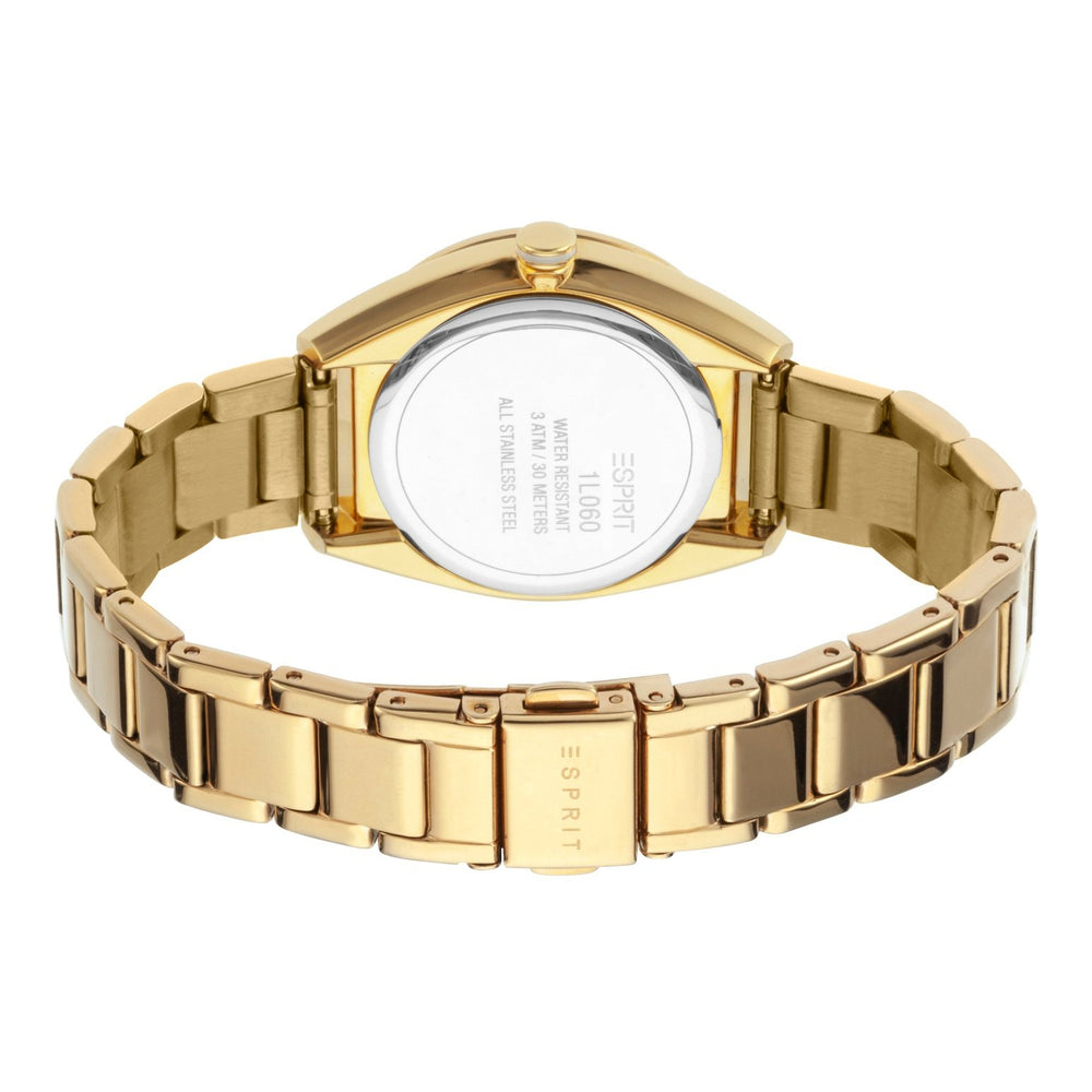 Esprit Women's Gold Dial Gold Steel ES1L060M0065