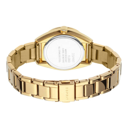 Esprit Women's Gold Dial Gold Steel ES1L060M0065