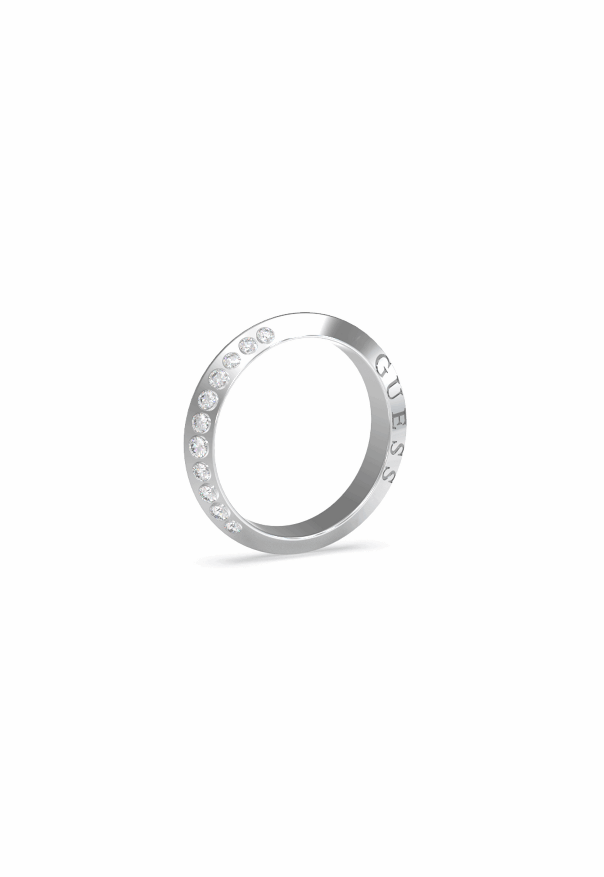 Guess Jewelry - JUBR02188JWRH56 Ring Steel silver For Ladies