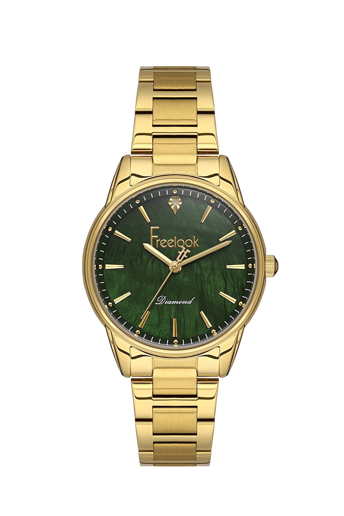 FREELOOK Women's Gold Stainless Steel Watch - FL.1.10396-2