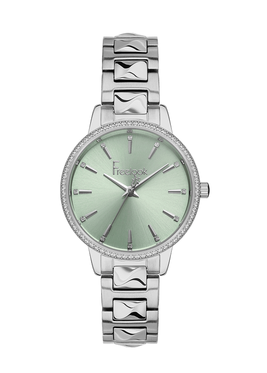 FREELOOK Women's Silver Stainless Steel Watch - FL.1.10404-2