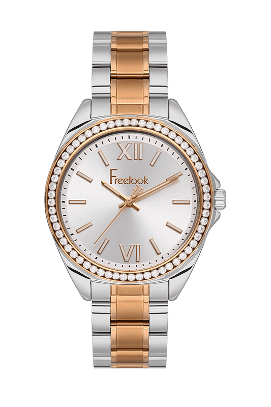 FREELOOK Women's Two-Tone Stainless Steel Watch - FL.1.10405-5