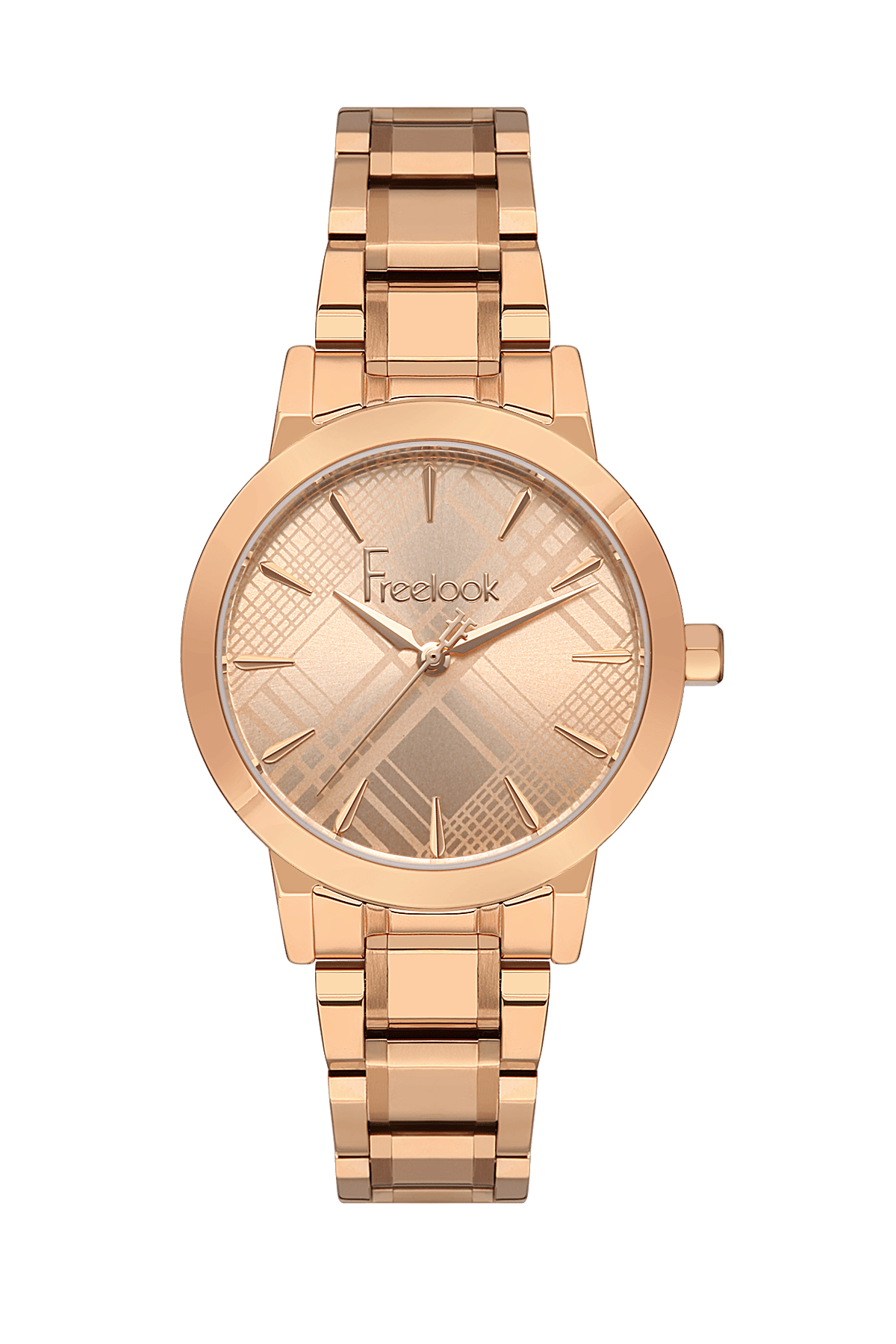 FREELOOK Women's Rose Gold Stainless Steel Watch - FL.1.10421-5