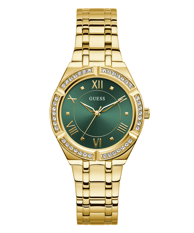 GUESS Ladies Gold Tone Analog Watch GW0033L8