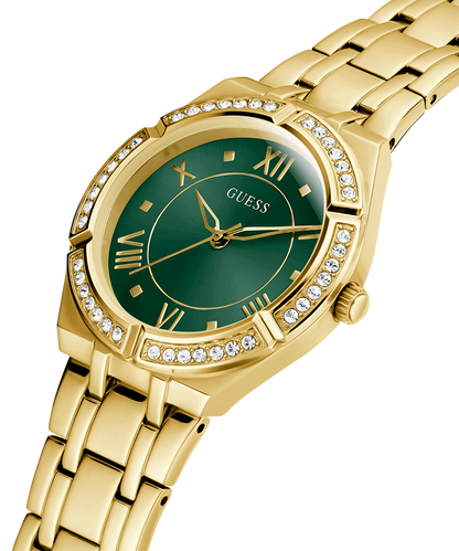 GUESS Ladies Gold Tone Analog Watch GW0033L8