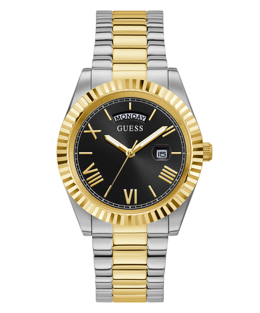 GUESS Men's 42mm Watch - Two Tone Strap GW0265G5