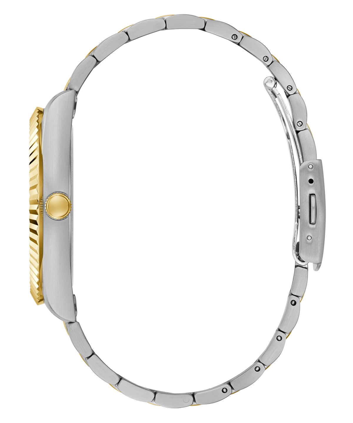 GUESS Men's 42mm Watch - Two Tone Strap GW0265G5