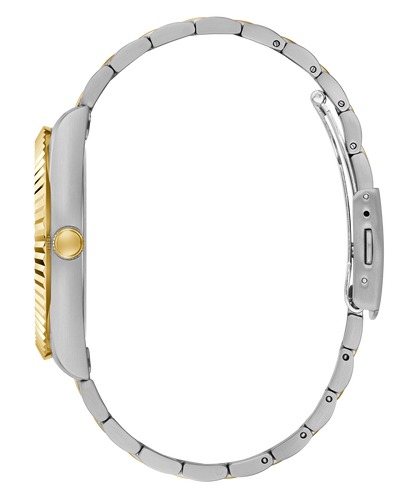 GUESS Men's 42mm Watch - Two Tone Strap GW0265G5