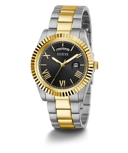 GUESS Men's 42mm Watch - Two Tone Strap GW0265G5