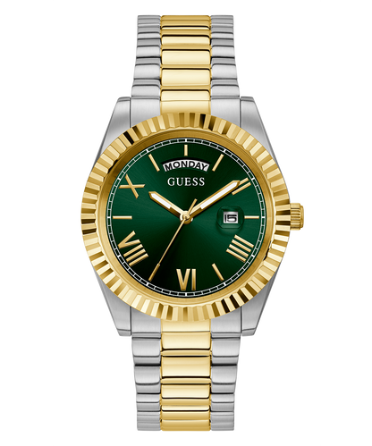 GUESS Men's 42mm Watch - Two-Tone Strap GW0265G8