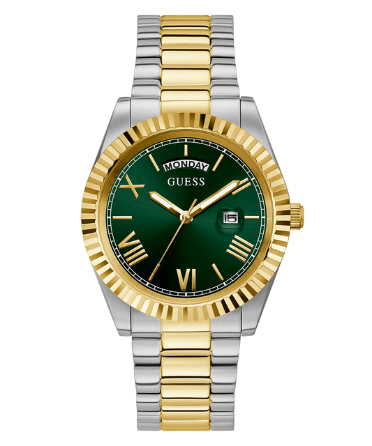 GUESS Men's 42mm Watch - Two-Tone Strap GW0265G8