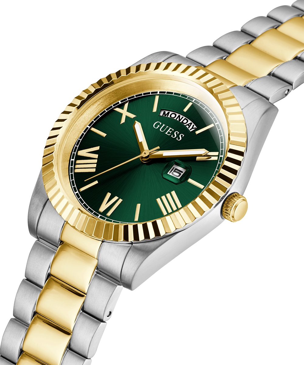 GUESS Men's 42mm Watch - Two-Tone Strap GW0265G8