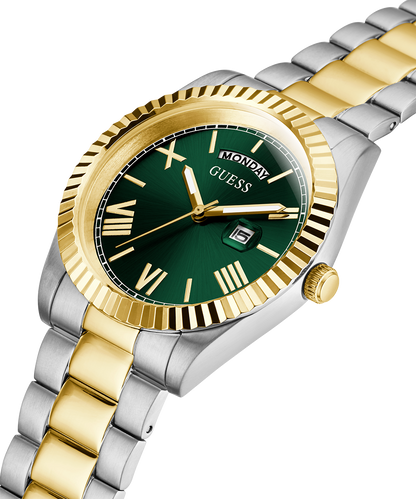 GUESS Men's 42mm Watch - Two-Tone Strap GW0265G8