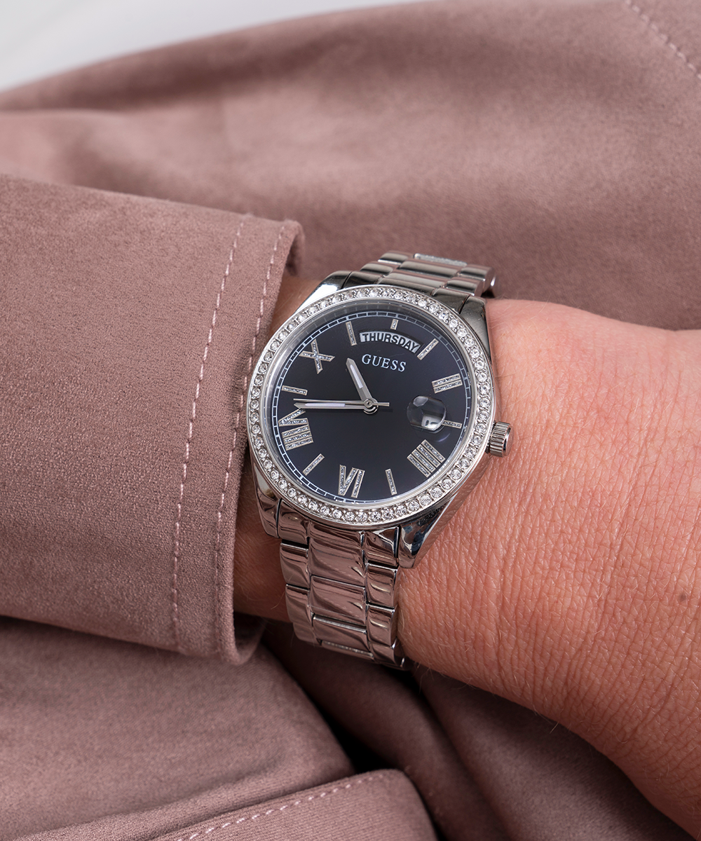 Guess Luna GW0307L1 – Blue Dial Silver