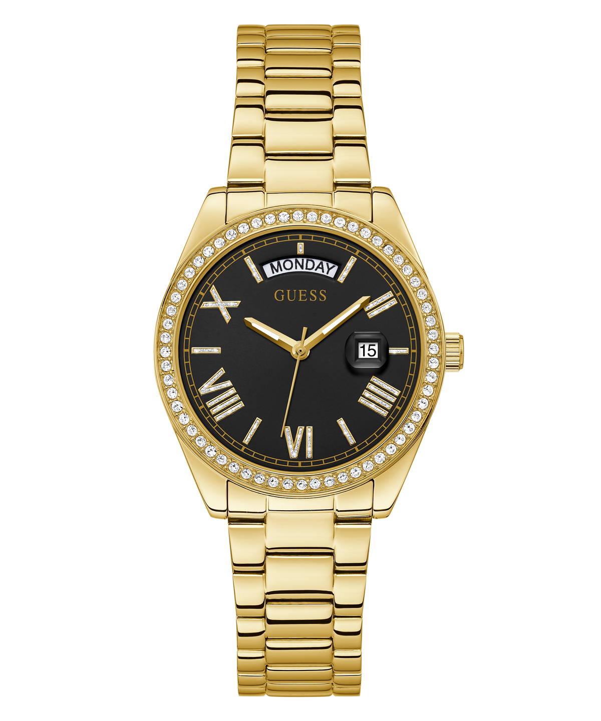 Guess Luna GW0307L2 – Black Dial Gold