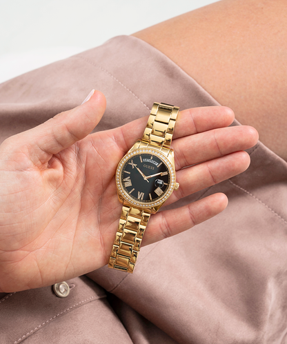 Guess Luna GW0307L2 – Black Dial Gold