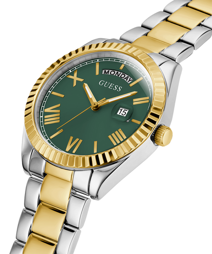 GUESS Ladies 2-Tone Day/Date Watch GW0308L5