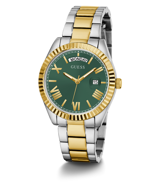 GUESS Ladies 2-Tone Day/Date Watch GW0308L5