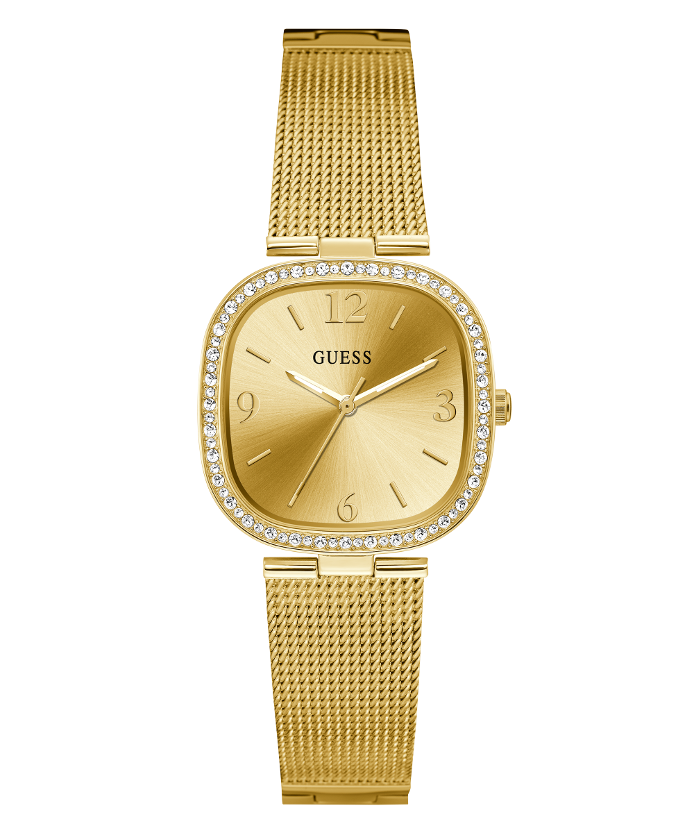 GUESS Ladies Gold Tone Analog Watch GW0354L2